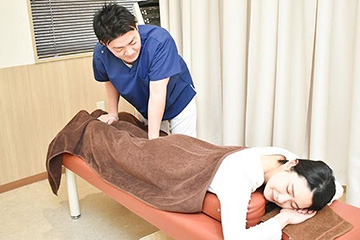 柔道整復師が対応